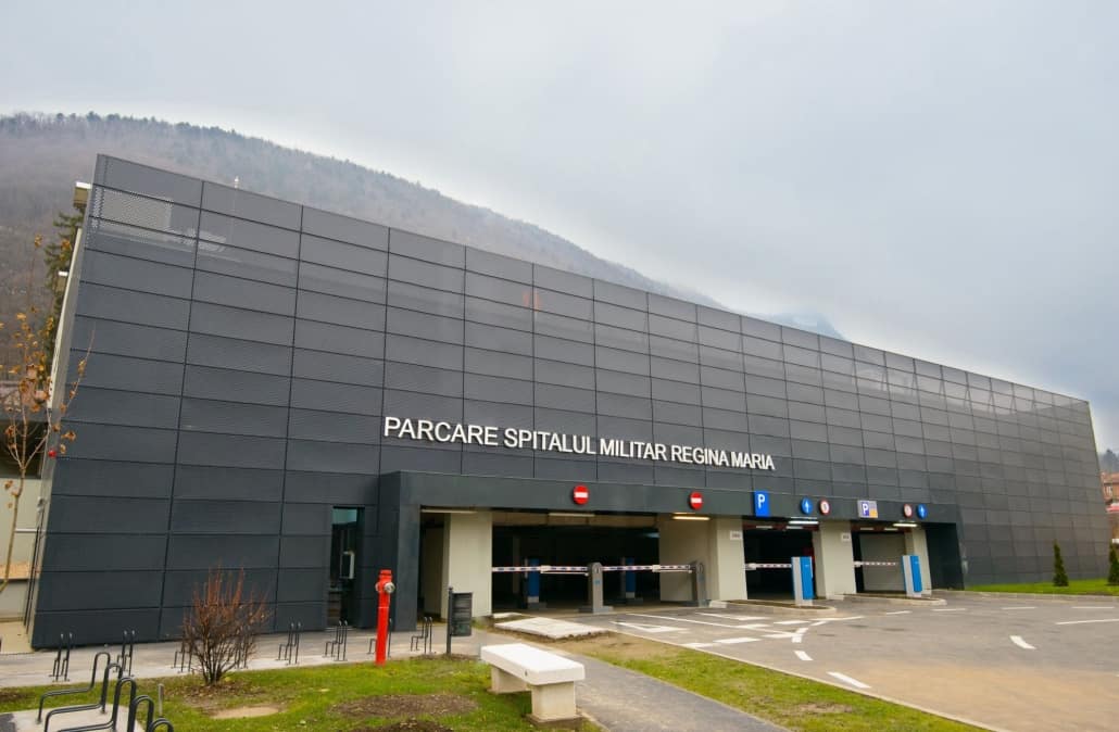 Spitalul Militar Regina Maria, sistem de parcare, Parcare Brasov (6)