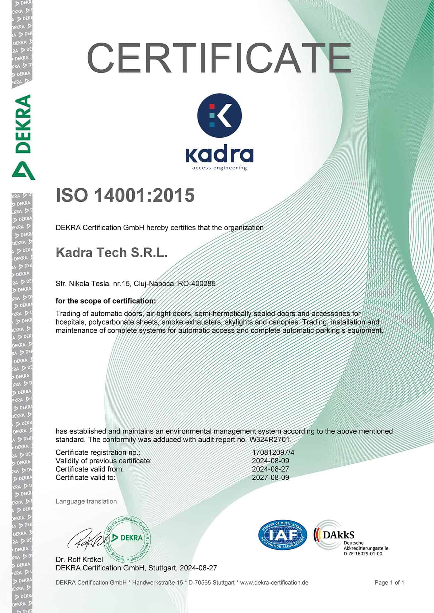 EN ISO 14001 2015