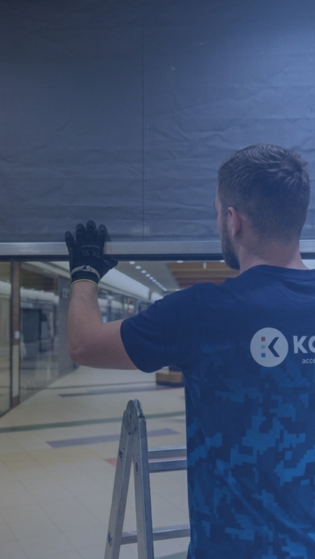Fire-resistant curtain service, fire curtains, KADRA Service, service and maintenance 3