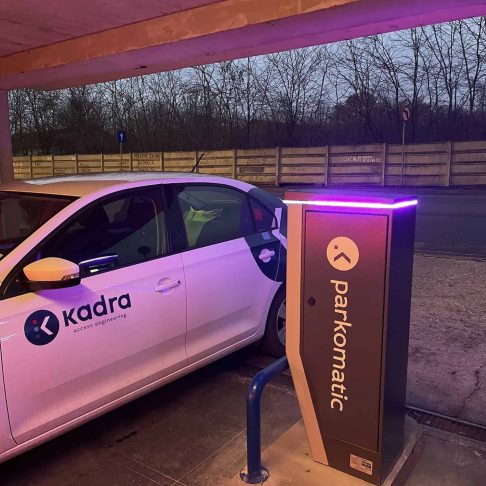 Parking with automatic gate in Băișoara